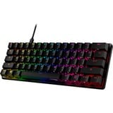 HyperX Alloy Origins 60, clavier gaming Noir, Layout États-Unis, HyperX Red