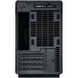Lian Li A3-mATX Black (Wood Edition) boîtier midi tower Noir/bois | 2x USB-A | 1x USB-C | Window