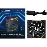 Lian Li UNI FAN TL 120 LCD Wireless ventilateur de boîtier RGB  Noir, 120 x 124 x 28 mm, PWM, 1x 9 broches USB