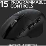 Logitech G604 LIGHTSPEED Wireless, Souris gaming Noir, 100 - 25.600 dpi