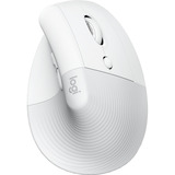 Logitech Lift pour Mac souris ergonomique vertical - Droitier Blanc, 400 - 4000 dpi, Bluetooth Low Energy