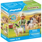 PLAYMOBIL Pays - Jeune berger avec des moutons, Jouets de construction 71444