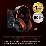 SteelSeries Arctis Nova 5 Wireless casque gaming over-ear Noir, Bluetooth 5.3 / 2.4 GHz, PC