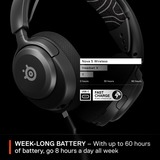 SteelSeries Arctis Nova 5 Wireless casque gaming over-ear Noir, Bluetooth 5.3 / 2.4 GHz, PC