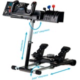 Wheel Stand Pro Deluxe V2 Saitek Pro Flight Yoke System, Support Noir, pour système Saitek Pro Flight Yoke