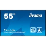 iiyama LH5560UHS-B1AG, Affichage public Noir (Mat)