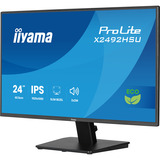 iiyama ProLite X2492HSU-B1 24" Moniteur  Noir (Mat), HDMI, DisplayPort, audio, USB