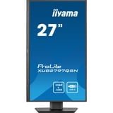 iiyama ProLite XUB2797QSN-B1 27" Moniteur  Gris, 100Hz, HDMI, DisplayPort, USB-C, RJ45 (LAN), Audio