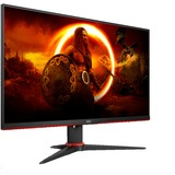 AOC 24G2SPAE/BK 23.8" Moniteur gaming  Noir/Rouge, 165 Hz, VGA, HDMI, DisplayPort, Audio, Freesync Premium