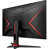 AOC 24G2SPAE/BK 23.8" Moniteur gaming  Noir/Rouge, 165 Hz, VGA, HDMI, DisplayPort, Audio, Freesync Premium