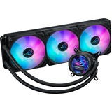 ASUS ROG STRIX LC III 360 LCD ARGB Black, Watercooling Noir, 4 broches PWM