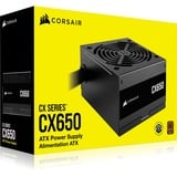 Corsair CX650 alimentation 650 watt Noir, 2x PCIe