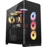 Corsair  boîtier midi tower Noir | 2x USB-A | 1x USB-C | Verre Trempé
