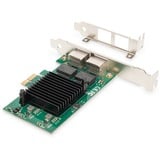 Digitus Gigabit Ethernet PCI Express Card, Carte réseau 2 ports