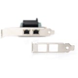 Digitus Gigabit Ethernet PCI Express Card, Carte réseau 2 ports