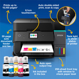 Epson EcoTank ET-4950 all-in-one, Imprimante multifonction Noir, Fax, numérisation, copie, Wi-Fi, jusqu'à 3 ans d'encre inclus