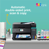 Epson EcoTank ET-4950 all-in-one, Imprimante multifonction Noir, Fax, numérisation, copie, Wi-Fi, jusqu'à 3 ans d'encre inclus
