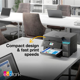 Epson EcoTank ET-4950 all-in-one, Imprimante multifonction Noir, Fax, numérisation, copie, Wi-Fi, jusqu'à 3 ans d'encre inclus