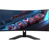 GIGABYTE GS34WQC  34" Moniteur gaming incurvé  Noir, HDMI, DisplayPort