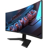 GIGABYTE GS34WQC  34" Moniteur gaming incurvé  Noir, HDMI, DisplayPort