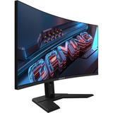 GIGABYTE GS34WQC  34" Moniteur gaming incurvé  Noir, HDMI, DisplayPort