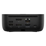 HP USB-C 100W G6 dock, Station d'accueil Noir