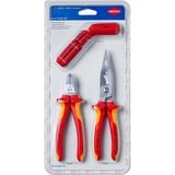 KNIPEX 00 31 30 BK V01, Set de pinces Rouge/Jaune