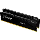 Kingston FURY 64 Go DDR5-6400 Kit, Mémoire vive Noir, KF564C32BBK2-64, Beast, XMP