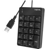 LogiLink ID0184 USB, Pavé numérique Noir