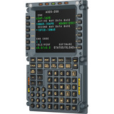MOZA MA3F Flight Computer Display, Tableau de bord Noir