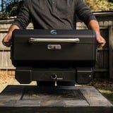 Masterbuilt Fumoir et barbecue au charbon de bois Noir