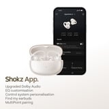 Shokz  casque technologie conduction osseuse Noir