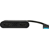 Startech USB > Adaptateur double HDMI - 4K Noir/Noir