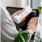 Whoosh! Screen Shine, Lingettes nettoyantes Blanc/Orange, 70 pièces