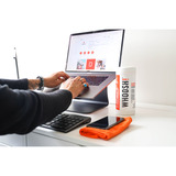 Whoosh! Screen Shine lingette nettoyante, Lingettes nettoyantes Blanc/Orange, 70 pièces