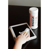 Whoosh! Screen Shine lingette nettoyante, Lingettes nettoyantes Blanc/Orange, 70 pièces