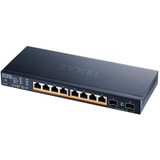 Zyxel 8-port 2.5GbE & 2 SFP+ Uplink Smart Managed PoE, Switch 
