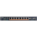 Zyxel XMG1915-10EP Géré L2 2.5G Ethernet (100/1000/2500) Connexion Ethernet, supportant l'alimentation via ce port (PoE), Switch Géré, L2, 2.5G Ethernet (100/1000/2500), Connexion Ethernet, supportant l'alimentation via ce port (PoE), Grille de montage
