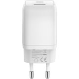 goobay 65W GaN USB-C PD Multiport Quick Charger Nano, Chargeur Blanc