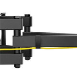goobay TV Wall Mount Basic FULLMOTION (L), Support de moniteur Noir