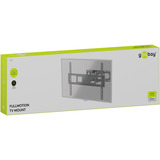 goobay TV Wall Mount Basic FULLMOTION (L), Support de moniteur Noir