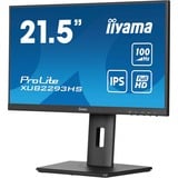 iiyama ProLite XUB2293HS-B6 21.5" Moniteur Noir, 1x DisplayPort, 1x HDMI