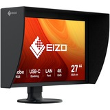 EIZO CG2700X ColorEdge 27" 4K Ultra HD Moniteur Noir, 1x DisplayPort, 1x HDMI, 1x USB-C, 4x USB-A, 1x RJ-45