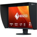 EIZO CG2700X ColorEdge 27" 4K Ultra HD Moniteur Noir, 1x DisplayPort, 1x HDMI, 1x USB-C, 4x USB-A, 1x RJ-45