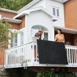 EcoFlow Kit de crochets pour balcon, Support Noir