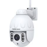 Foscam SD4, 4MP Dual-Band WiFi PTZ outdoor security camera, Caméra de surveillance Blanc, WiFi, LAN