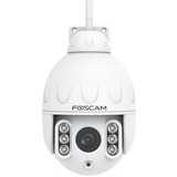 Foscam SD4, 4MP Dual-Band WiFi PTZ outdoor security camera, Caméra de surveillance Blanc, WiFi, LAN