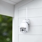 Foscam SD4, 4MP Dual-Band WiFi PTZ outdoor security camera, Caméra de surveillance Blanc, WiFi, LAN