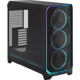 Fractal Design Meshify 3 XL Ambience Pro RGB boîtier big tower Noir | 2x USB-A | 1x USB-C | RGB | Verre Trempé
