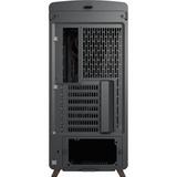 Fractal Design Summit Black TG Light Tint boîtier midi tower Noir/bois | 2x USB-A | 1x USB-C | Window